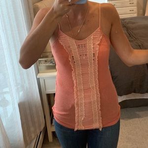 Free People Pink Top XS